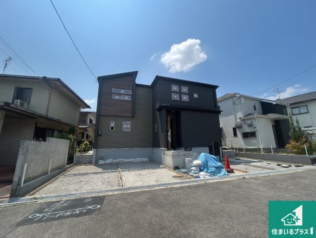 宝塚市光ガ丘　第3期　新築一戸建ての外観|周辺は落ち着いた街並みの住宅地！子育てがしやすい住環境です！まだ未完成ですが、現地でしかわからない事もございます。是非一度ご覧ください。