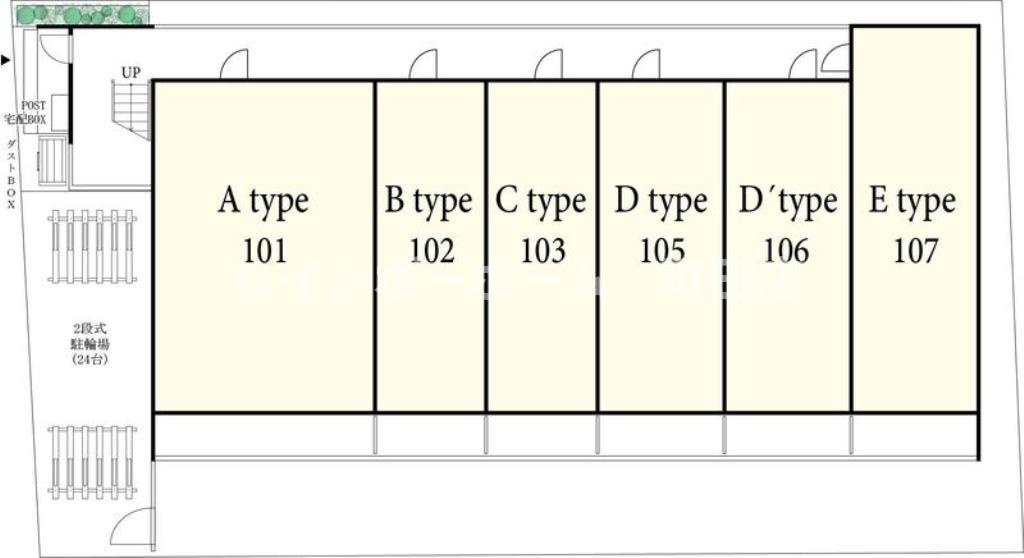 リブリ・相模大野4※初期費用分割あと払いサービス利用可能物件の区画図
