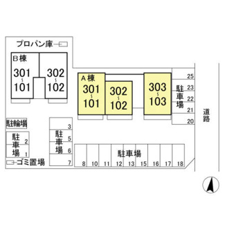 【区画図】 | サンクレールA