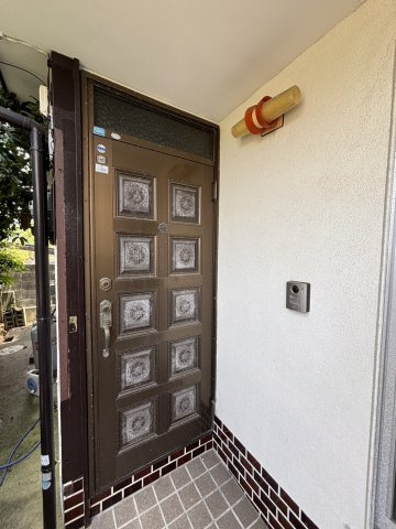 福角町貸家　松山市福角町戸建賃貸の玄関|落ち着いた玄関です