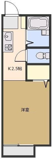 【間取り】 | サンコーポ藍蓼Ｂ | 間取りです。