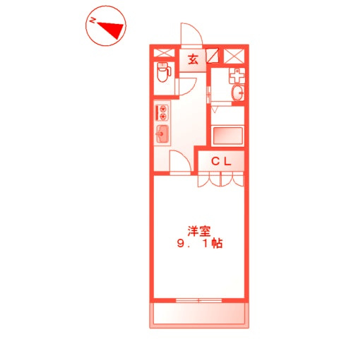 I'cube Gardenの間取り