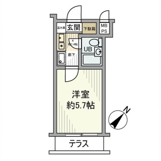 【間取り】 | ロンスター三軒茶屋