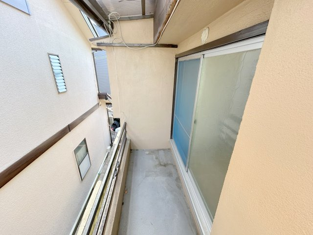 俵口町戸建てのバルコニー