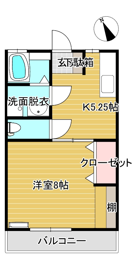 ユニオンレストⅠの間取り
