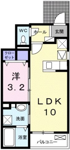 クラールフリーデの間取り