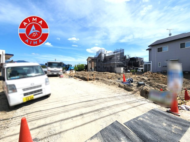 糟屋郡粕屋町内橋東1丁目第3-5棟（3号棟）の外観|デザイン性のある外観です。