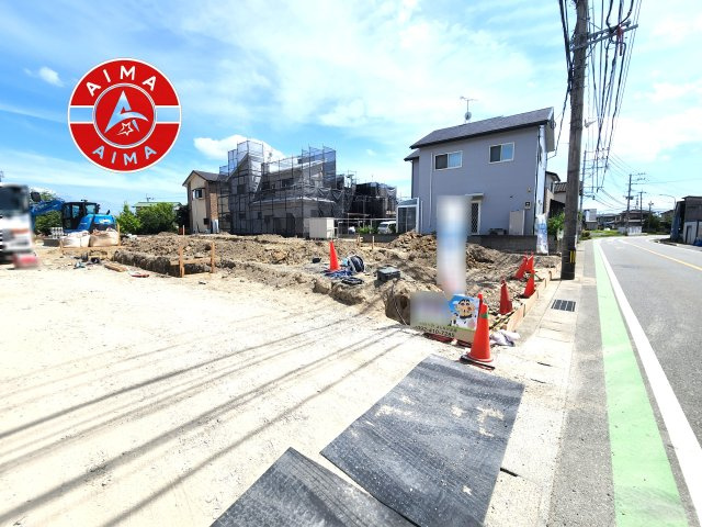 糟屋郡粕屋町内橋東1丁目第3-5棟（5号棟）の外観|デザイン性のある外観です。