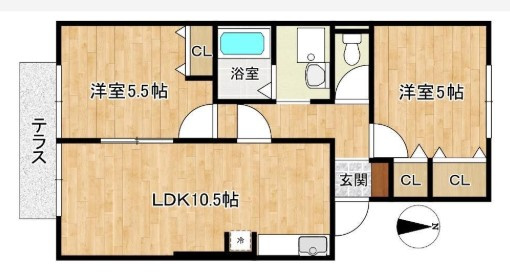 【間取り】 | クレストコート | クレストコート(Goodhome)