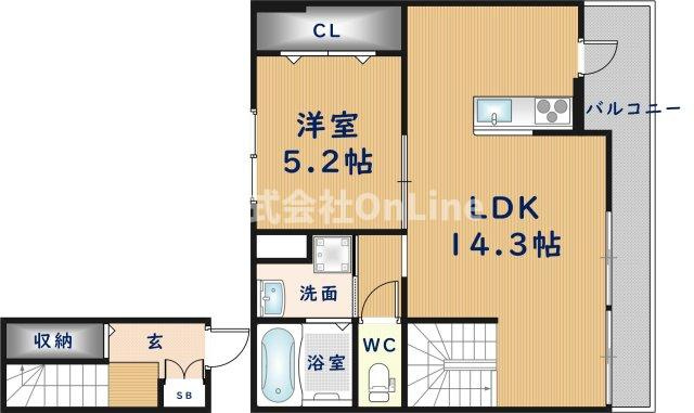 【間取り】 | フォレストメゾン南鴻池