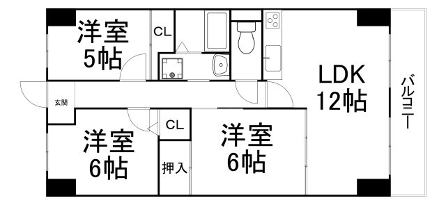 【間取り】 | サンファースト京橋