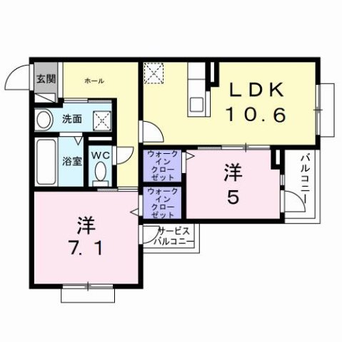 【間取り】 | ヒカルサ岸和田畑町