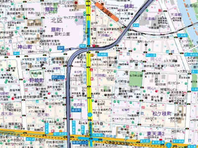 【地図】 | Blu Fortuna扇町