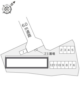 【区画図】 | レオパレスエスポワールＵ
