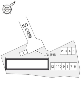 【区画図】 | レオパレスエスポワールＵ