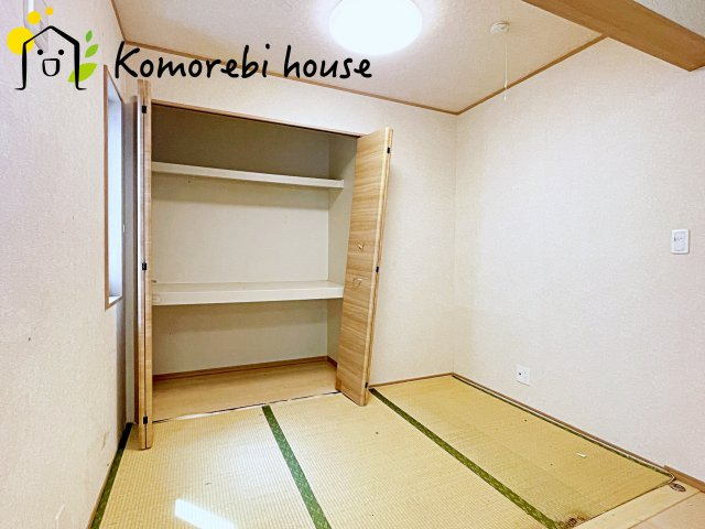 桶川市加納　中古戸建ての和室|落ち着いた雰囲気の和室付きです