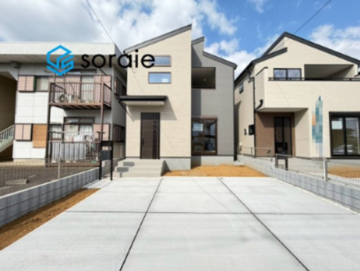 入間市久保稲荷第10期　全2棟　新築戸建　リーブルガーデンの外観|8/4　撮影