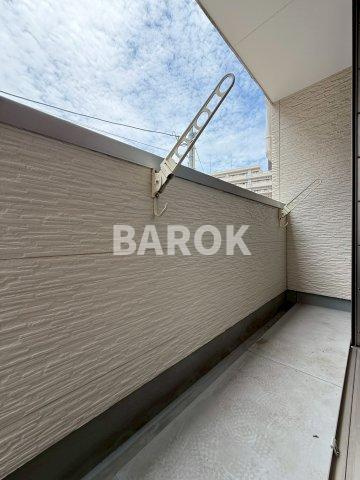 Grandtic Premio 紫駅前のバルコニー