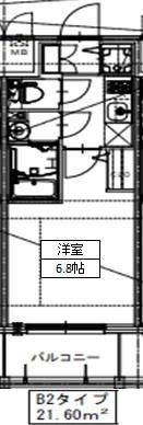 エスリードレジデンス神戸三宮の間取り