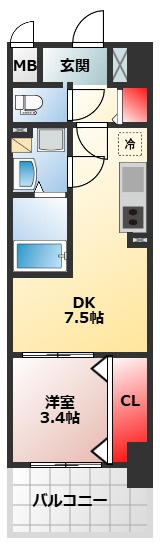 【間取り】 | スペチアーレ堺