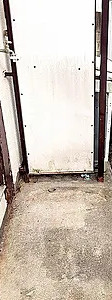 いずみハイツのバルコニー