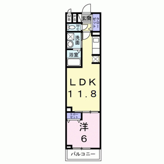 【間取り】 | グランデ蒲生茜町 | 間取りです。