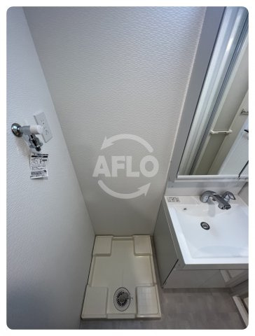 S-RESIDENCE大阪同心の設備|S-RESIDENCE大阪同心　洗濯機置き場