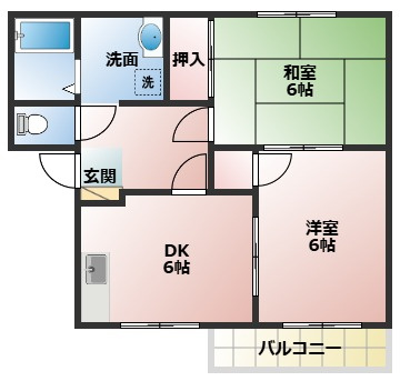 【間取り】 | ハイツヒミコC