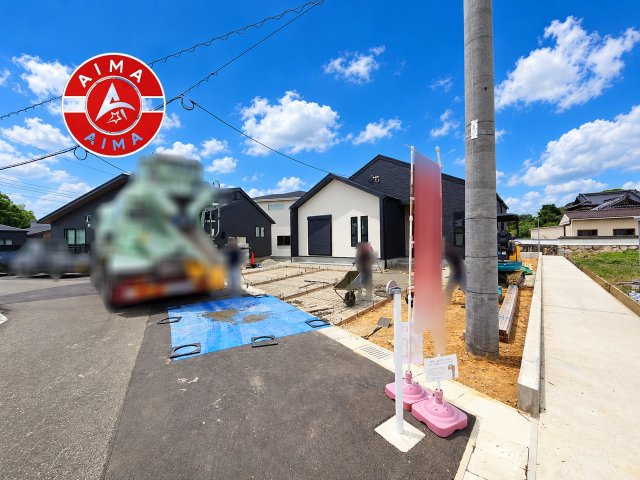 糟屋郡久山町大字久原第7-3棟（7号棟）の前面道路含む現地写真|見学の時間などお気軽にお問い合わせ下さい。