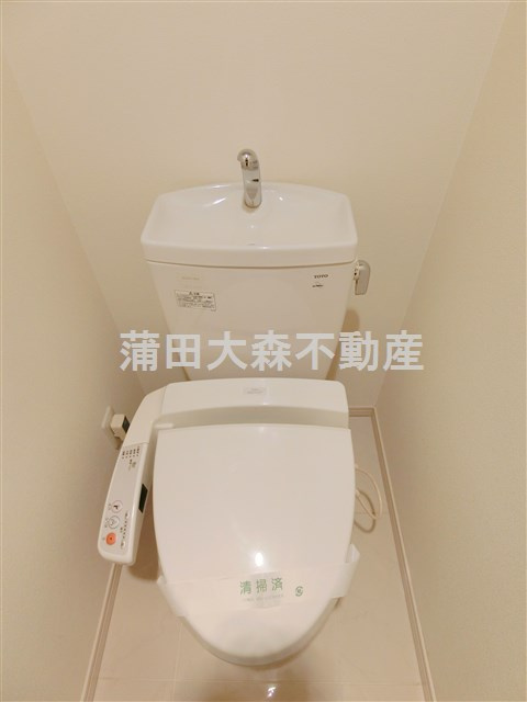 リクレイシア蒲田のトイレ