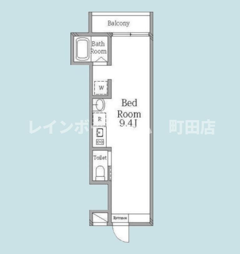 MQuarto江田※初期費用分割後払いサービス利用可能物件の間取り