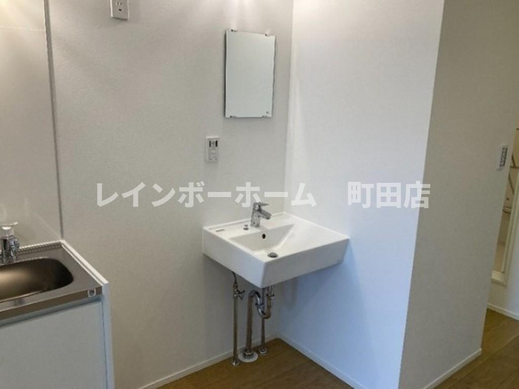 MQuarto江田※初期費用分割後払いサービス利用可能物件の洗面所