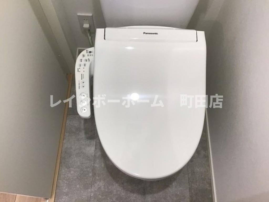 MQuarto江田※初期費用分割後払いサービス利用可能物件のトイレ