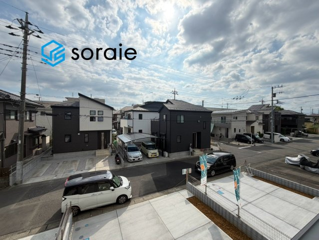 入間市久保稲荷第10期　全2棟　新築戸建　リーブルガーデンの展望|8/4　撮影