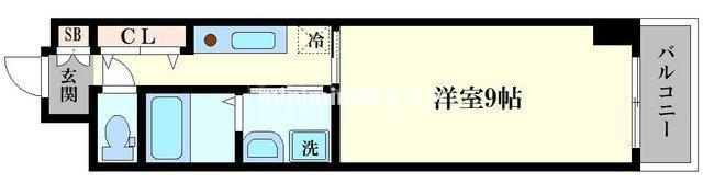 アリビオ夕陽丘の間取り