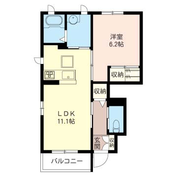 【間取り】 | アリエス　Ｃ