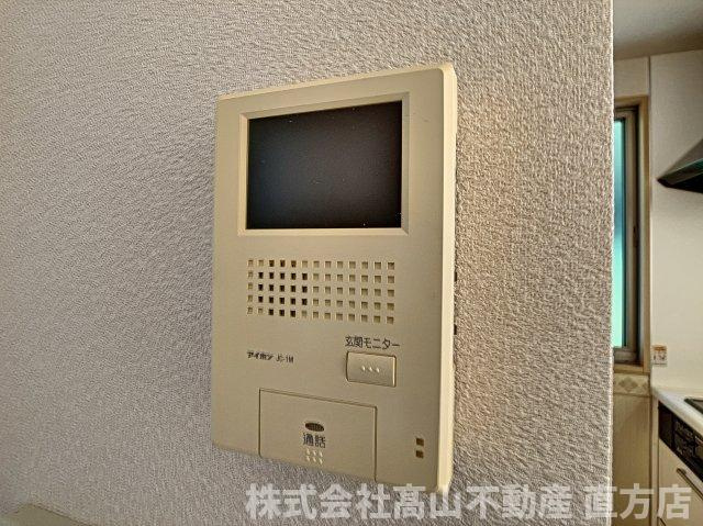直方市大字頓野のアパートのセキュリティ