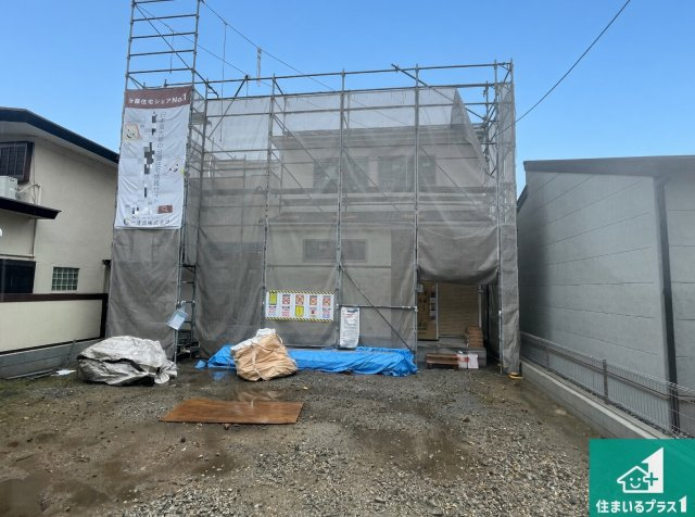 西脇市西脇　第17期　新築一戸建ての外観|現在建築中！落ち着いた街並みで新生活を始めることが出来そう！周辺の物件も併せてご紹介させて頂きます！