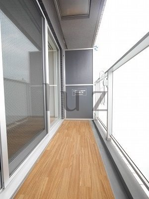スパシエフェリーチェ川崎のバルコニー