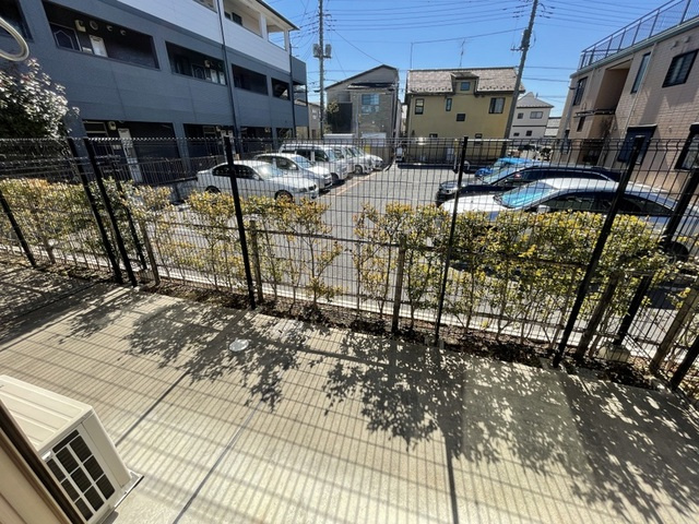 ＹＳフラットのバルコニー