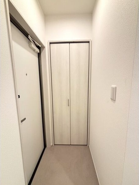 ソレイユ大宝の玄関|収納もある玄関です