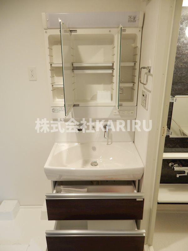 アルモニー都島内代の洗面所