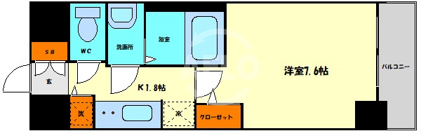S-RESIDENCE野江の間取り|S-RESIDENCE野江　間取り