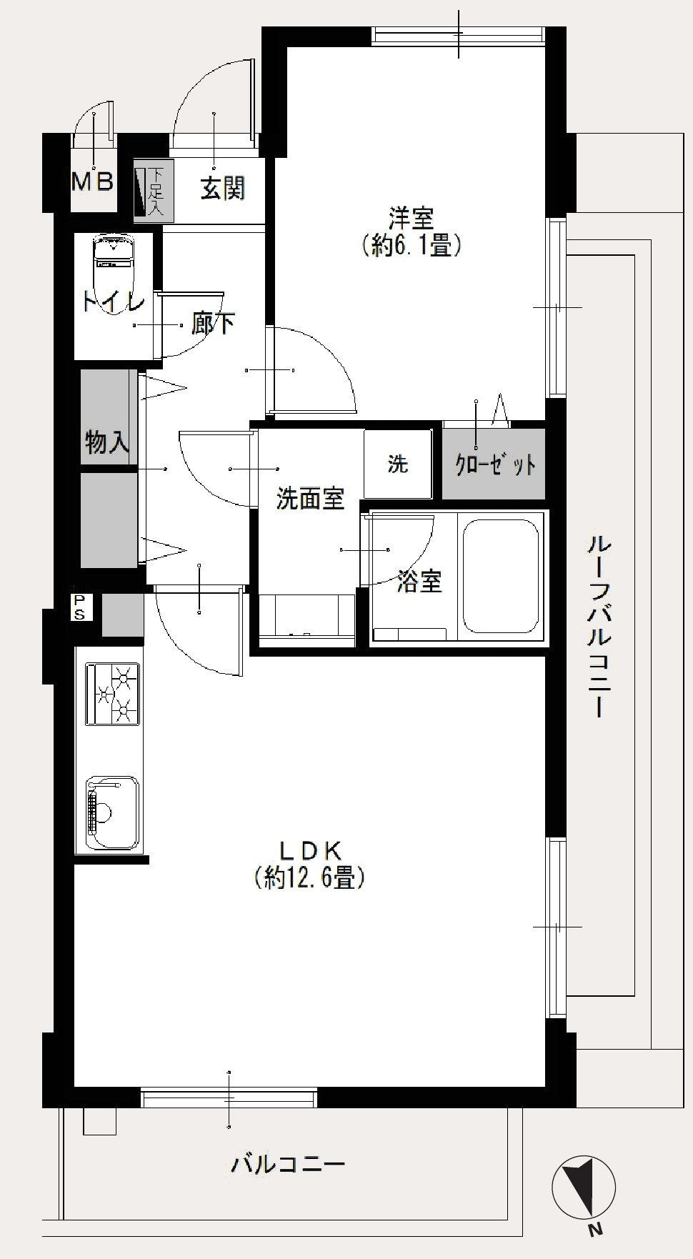 グロース西荻窪の間取り