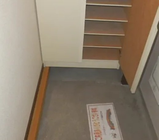 フラッツ本町西の玄関