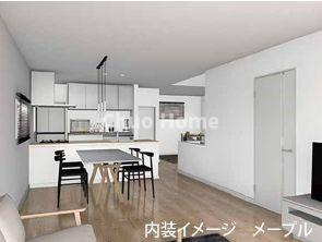 足立区大谷田5丁目新築分譲住宅の完成予想図|リビングパース