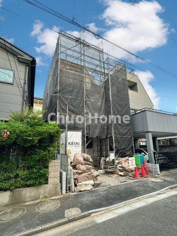 足立区大谷田5丁目新築分譲住宅の外観|現況写真