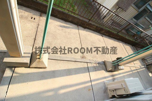 サコマコーポのバルコニー|バルコニー付きです
