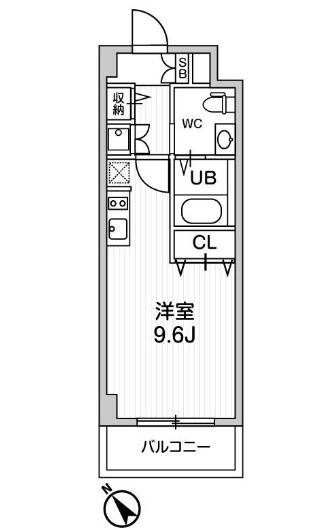 ＣＡＳＳＩＡ市川妙典の間取り