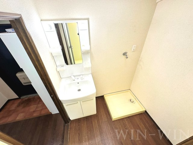 ヴィラモルガンの独立洗面台|イメージ（同建物内別部屋の写真です）